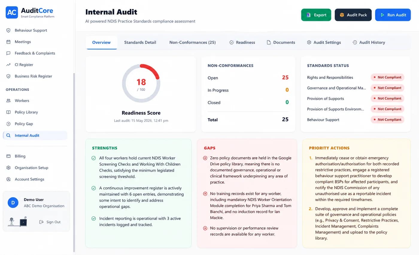 Internal Audit AI