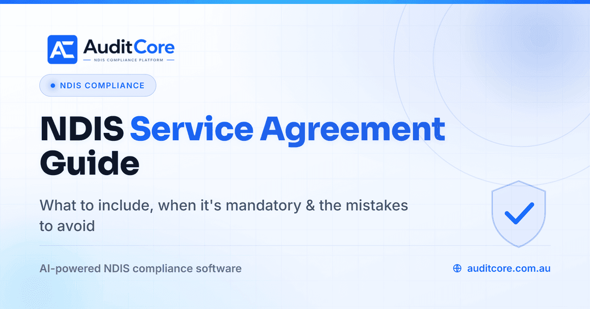 NDIS Service Agreement: What to Include and Common Mistakes
